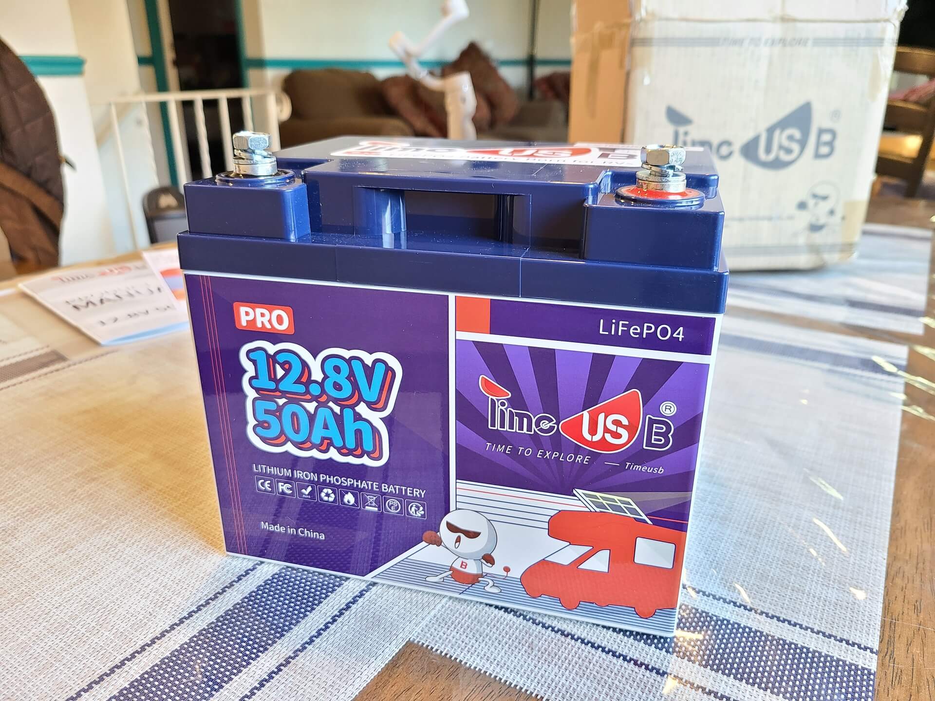 Review: Timeusb 12V 50Ah LiFePO4 Battery